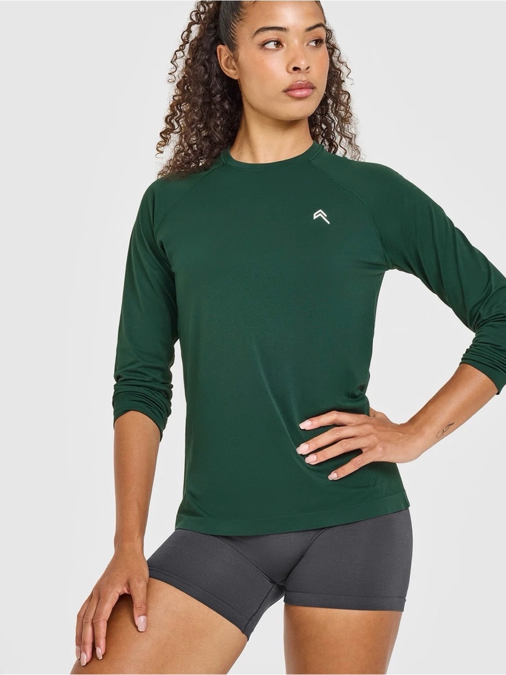 Oner active GO TO SEAMLESS LOOSE LONG SLEEVE TOP
